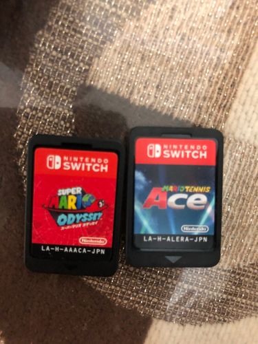 [二手游戏]出switch游戏卡:马里奥奥德赛和马里奥网球