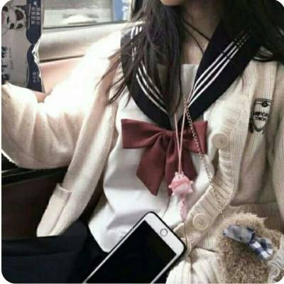 不露头的清纯女生头像可爱女生头像半身控