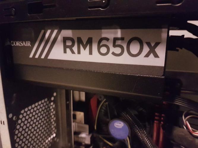 corsair rm 650 psu with 8  yrs warranty remaining