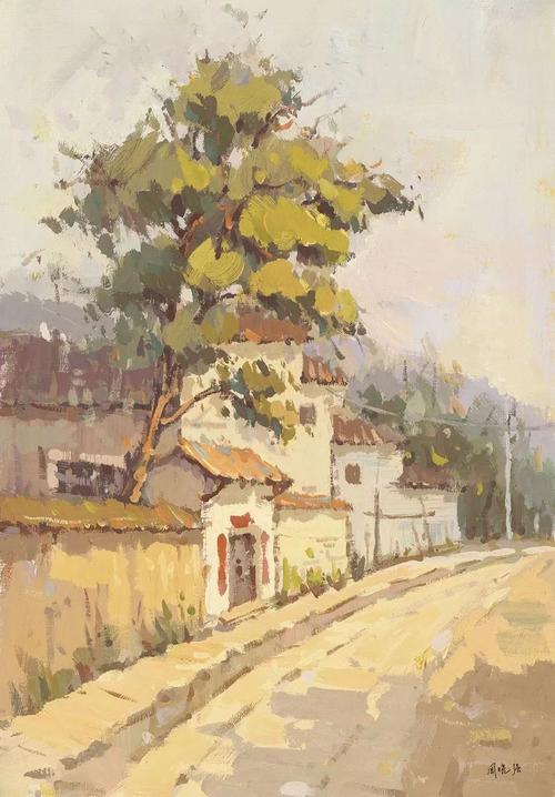 色彩风景,快收藏临摹!