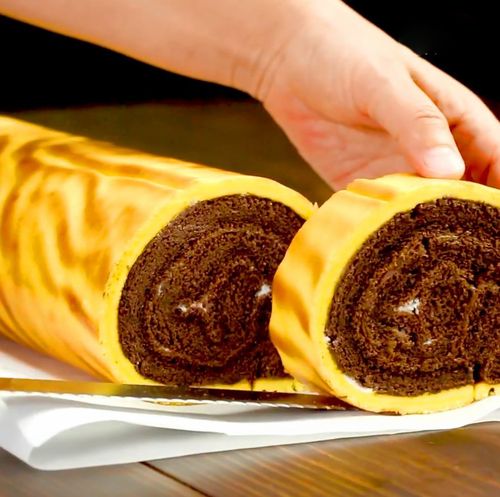 虎皮蛋糕的"虎纹"究竟是如何形成的?配方 制作技巧曝光【视频】