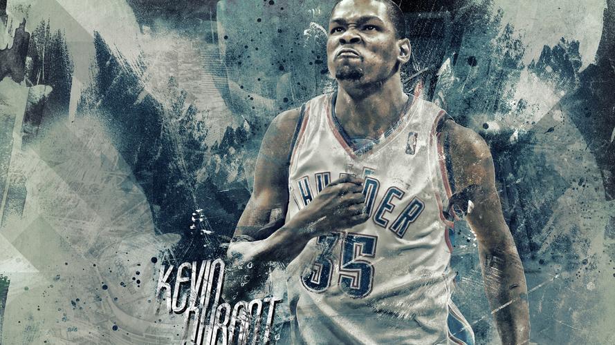 nba球星凯文·杜兰特高清炫酷图片壁纸