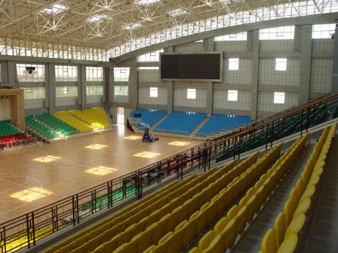 潍坊学院体育馆建筑面积2.8万平方