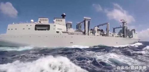 967查干湖号远洋综合补给舰