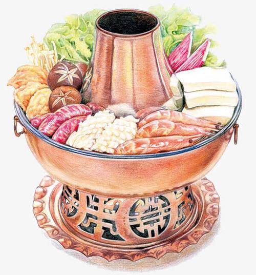 关键词 : 卡通,手绘,水彩,手绘插画,插画素材,火锅