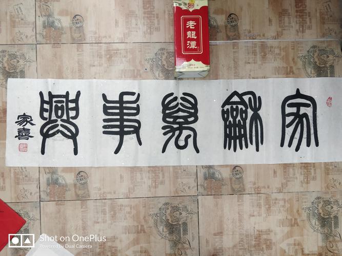 书法家郑家喜老师