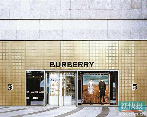 burberry旗舰店限时店双花绽放