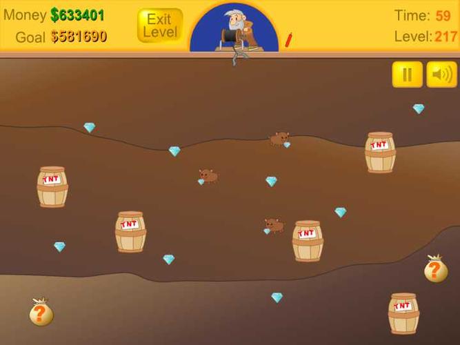 游戏《黄金矿工》有结局吗?玩到后面是什么样子的呢?