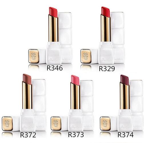香港专柜 guerlain/娇兰 kiss kiss亲亲白管唇膏口红 329 373