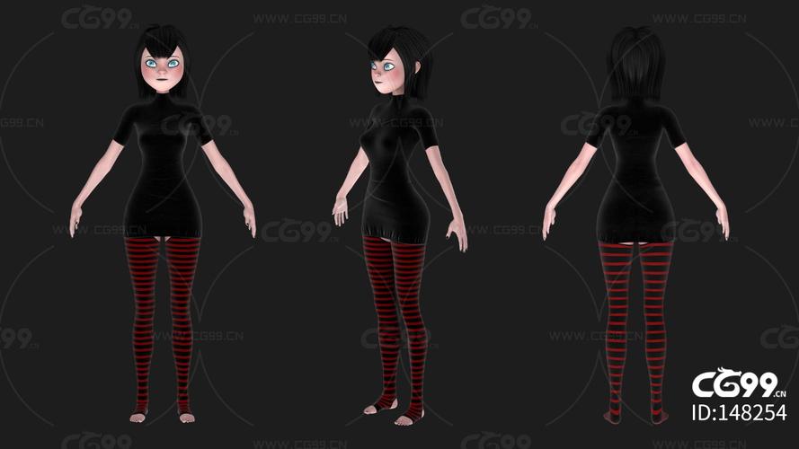 梅维丝精灵旅社可爱女孩吸血鬼女孩