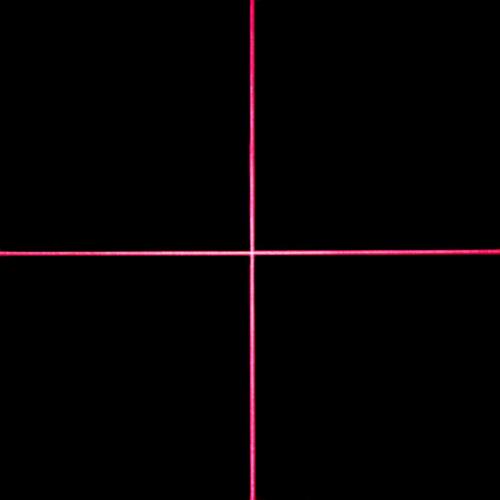 红光十字线黑图1