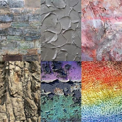 视觉感受与肌理语言(美术学1703b 王铭)