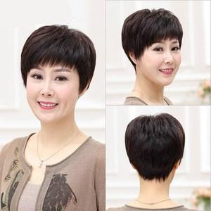 仿真头皮假发图片