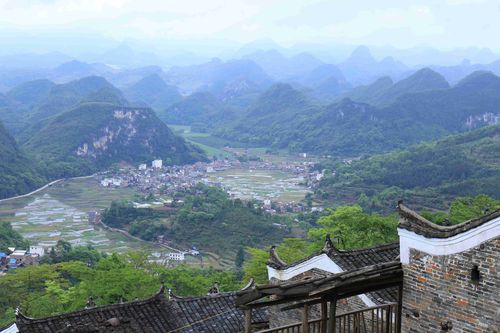 千户瑶寨油岭全景风貌