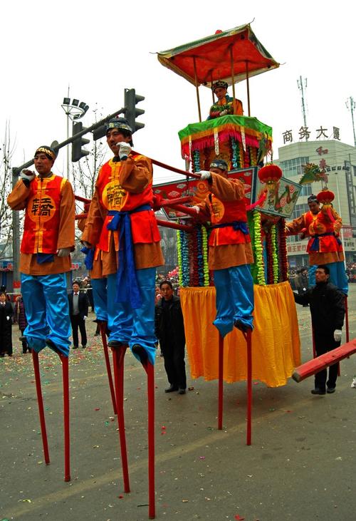 标题:2012山西稽山县民间社火