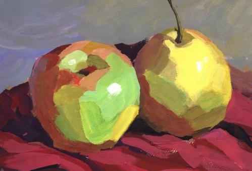 水粉画秋天的水果图片大全