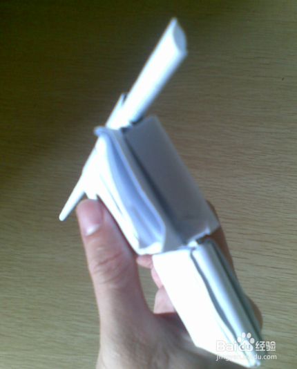 折纸:纸制驳壳手枪