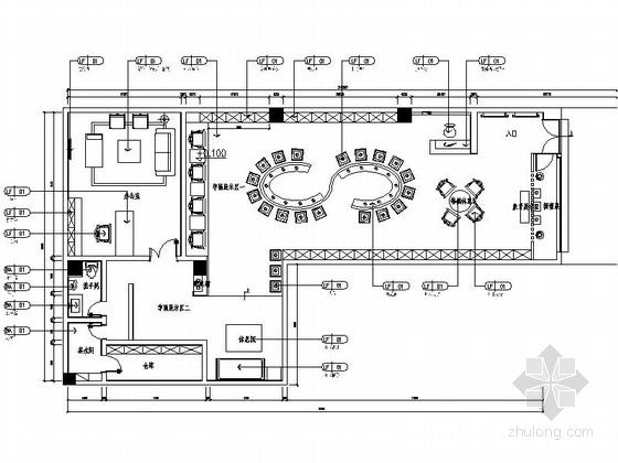 [分享]展馆展厅cad施工图资料免费下载