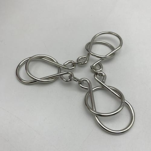 pp袋装复杂解环九连环五连环金蝉脱壳义乌玩具批发速卖通易贝货源