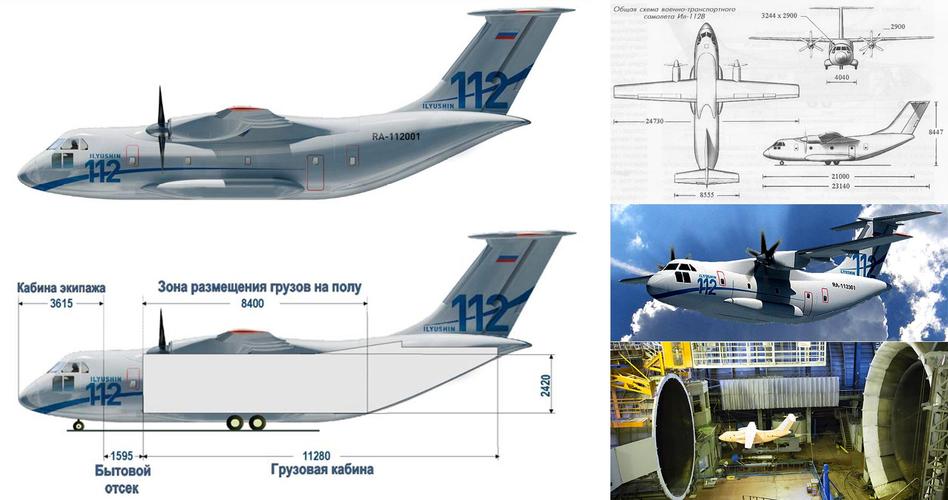 取代安-26:专家解析俄伊尔-112v运输机 尺寸相近航程却增加两倍(4)