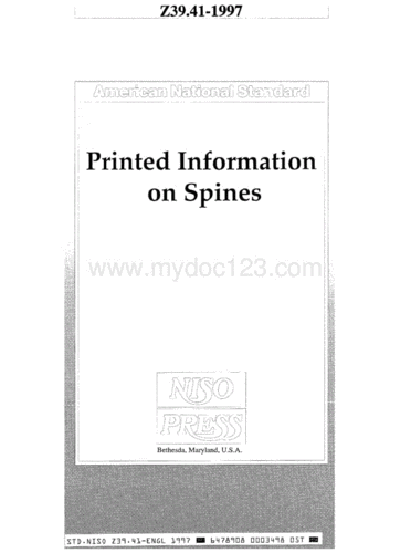 41-1997 printed information on spines《书脊上的印刷信息》.pdf