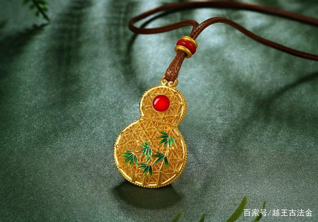 越王古法黄金|想买吉祥寓意的古法黄金?葫芦款式是很不错的选择