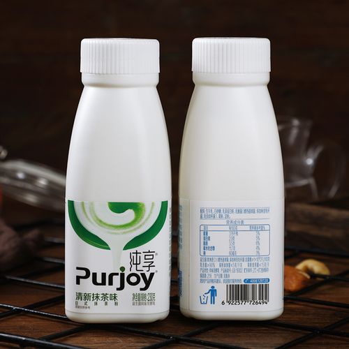 君乐宝纯享酸奶风味酸牛奶网红原味抹茶味益生菌发酵乳230g12瓶装
