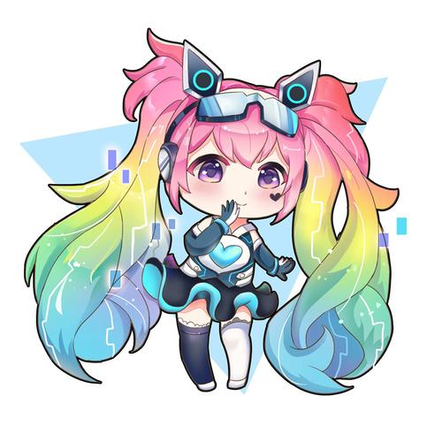 安琪拉萌版皮肤搞笑头像