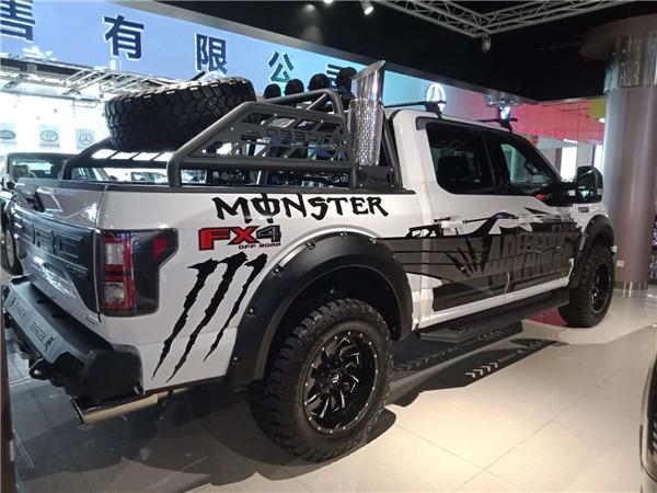 19款福特猛禽f150爆改龙门架越野胎云南保山最新价格
