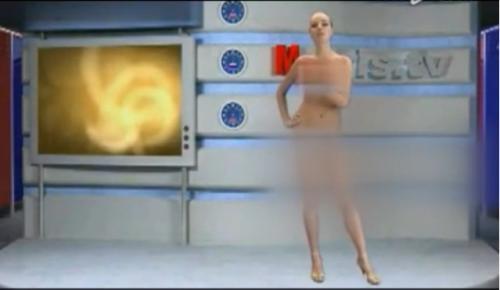 俄美女主播裸体教汉语 网友直呼"太过瘾"/组图