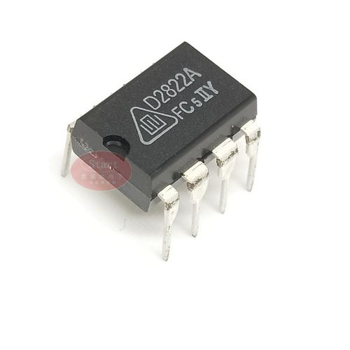芯片d2822 8 dip 直插 ic 全新 cd2822acp d2822a cda