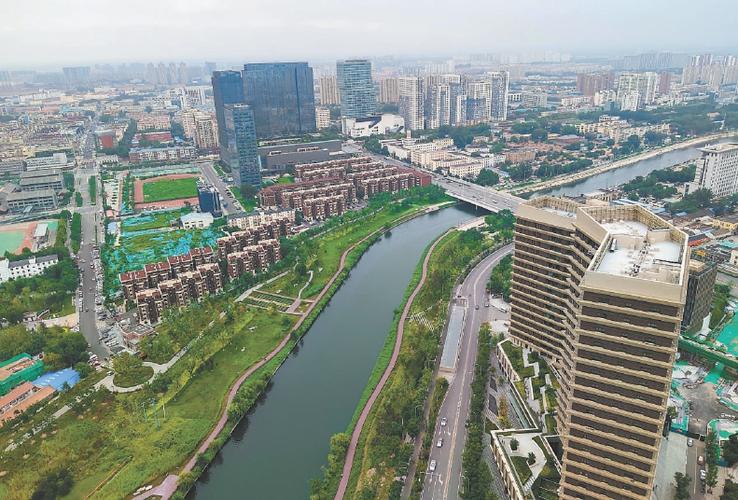 56家高端企业相继入驻 运河畔崛起副中心绿色cbd