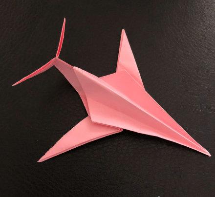 小飞机的折纸做法图片大全