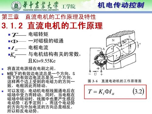 直流电机的工作原理及特性ppt