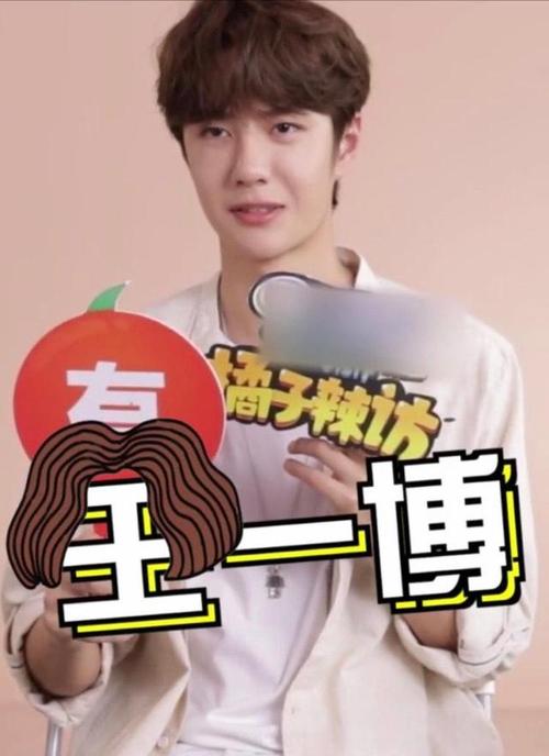 王一博的可爱名字梗,王一博梳中分叫什么?