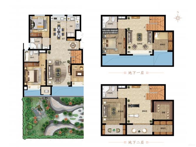 北京中国铁建山语澜廷下跃户型图_首付金额__99.0平米