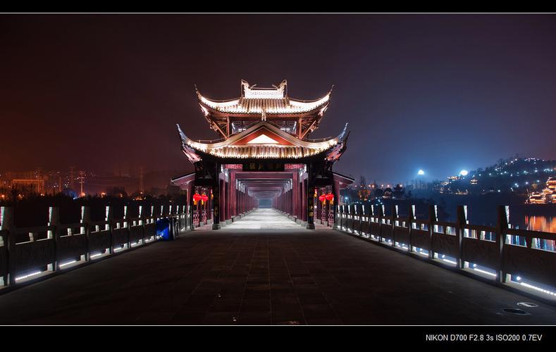 重庆园博园夜景