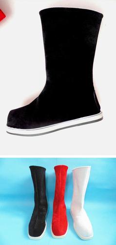 六一男女儿童古装古代汉服靴子男诸葛亮鞋子古装鞋子男汉古风靴子