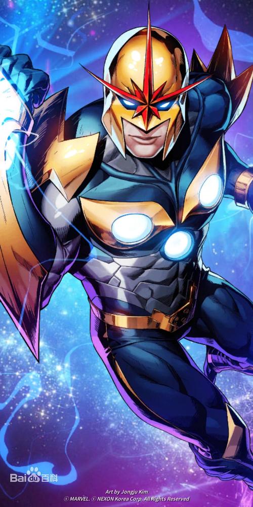 新星(nova)是美国漫威漫画旗下的超级英雄,是新星军团(nova corps)众
