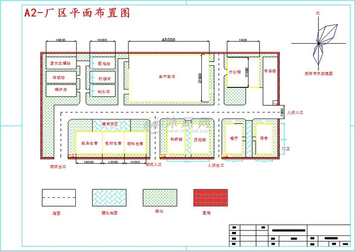 厂区平面布置图