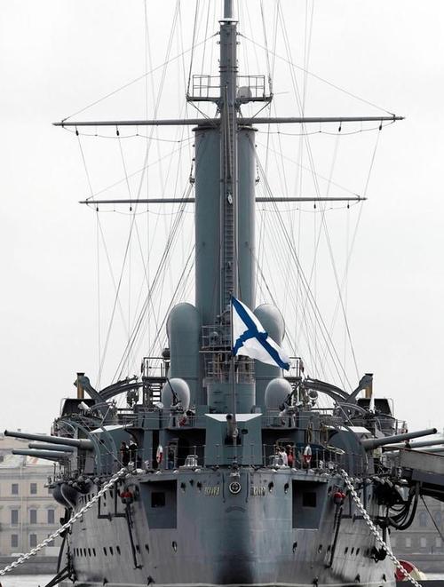 "阿芙乐尔"号巡洋舰下水120周年 成为"十月革命"重要象征