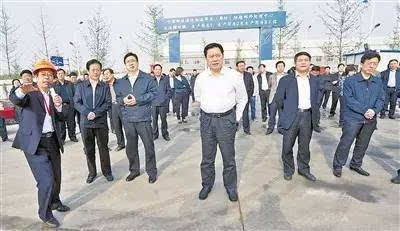 廊坊市委副书记来我区调研,三河市领导陪同参观燕郊重点企业