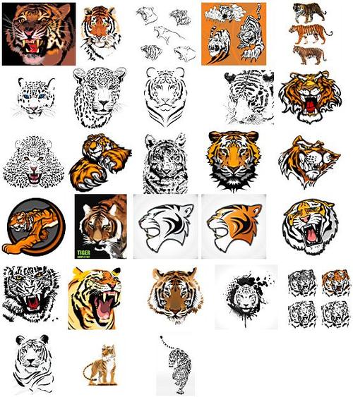 老虎图形-7981兄弟的一千个设计小品-杭州广告设计,杭州商标设计,杭州