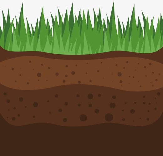 手绘/卡通 卡通元素 > 矢量绿色植物与泥土  收藏 [声明] 觅元素所有