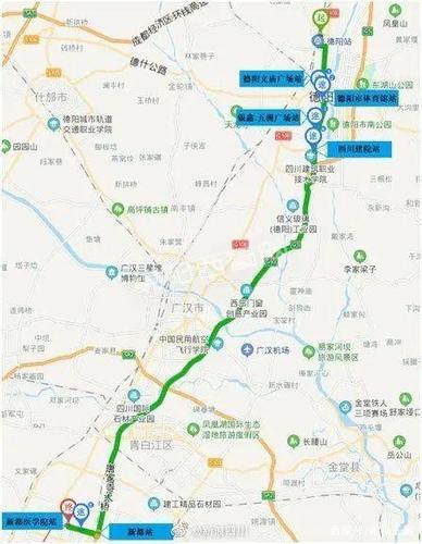 成都地铁3号线到德阳有6元钱的摆渡车了,绵阳还会远吗?