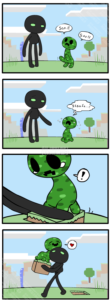 mc苦力怕末影人