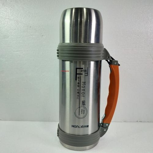 正品华象高级不锈钢高真空背带旅行保温壶保温杯1200ml