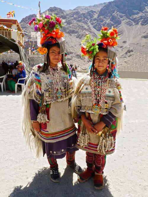 保存在印度拉达克山区的雅利安人(aryan)文化