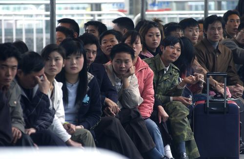 摄影师邓勃记录的十年(2000-2009)春运路