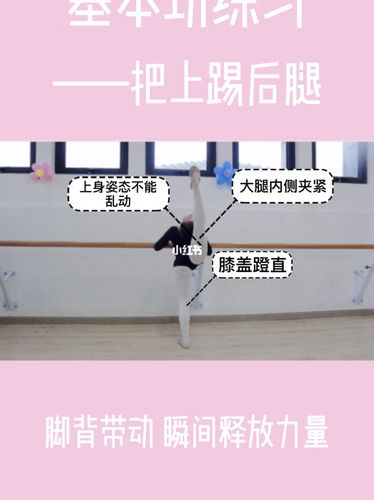 舞蹈基本功小课堂——把上踢后腿_舞蹈_舞林大会(星耀